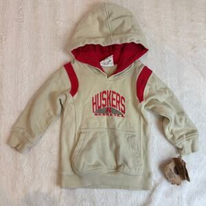 NWT Huskers Nebraska Hoodie 18 Months Baby Toddler Wes and Willy